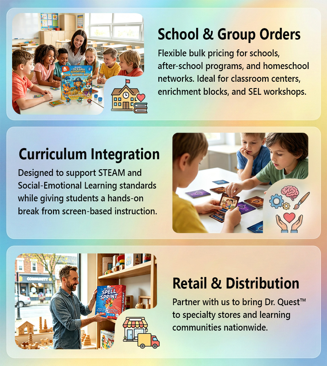 Partnership opportunities